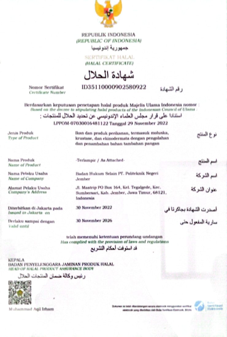 Sertifikat Halal